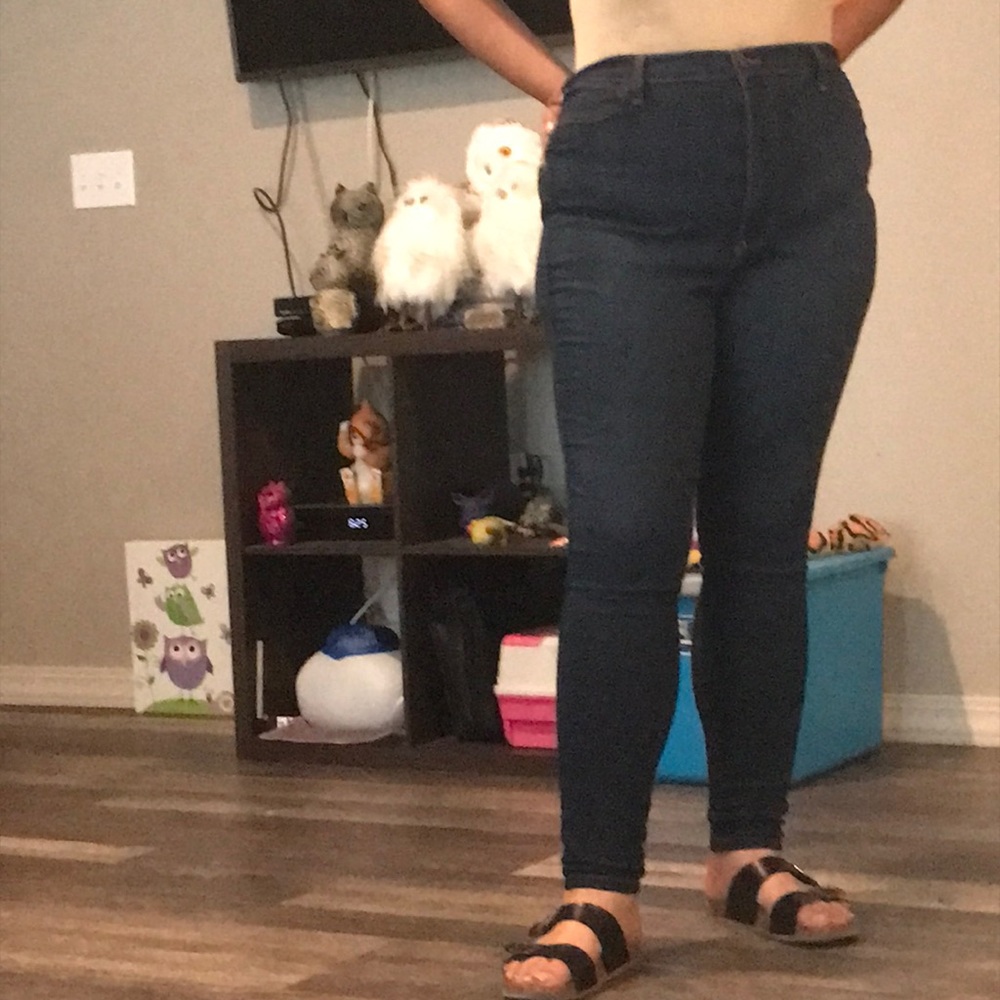 Classic high waist jeans